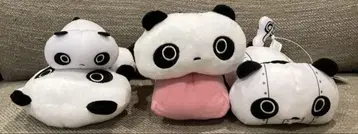 타레판다 부르부르 봉제 인형 전 3종 컴플리트