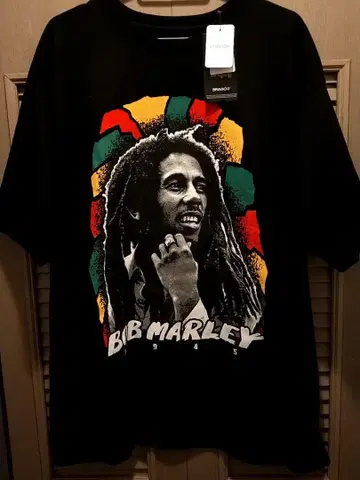 [ 새상품 ] 밥 말리 T셔츠 LL 사이즈 Bob Marley 레게
