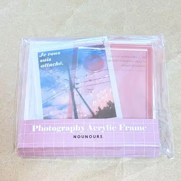 후쿠야 온라인 사진 그래피티 아크릴 프레임 선셋 오렌지