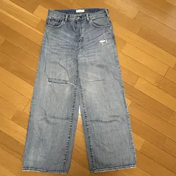 그린 라벨 릴랙싱 스트레이트 와이드 데님 38 사이즈