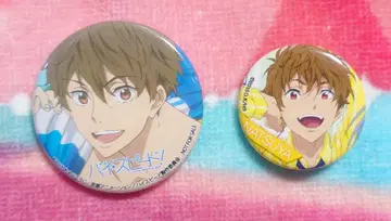 Free! 하이 스피드 캔뱃지 나츠야 2세트
