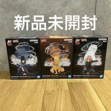 나루토 PANEL SPECTACLE 삼두박근 피규어 3체 세트