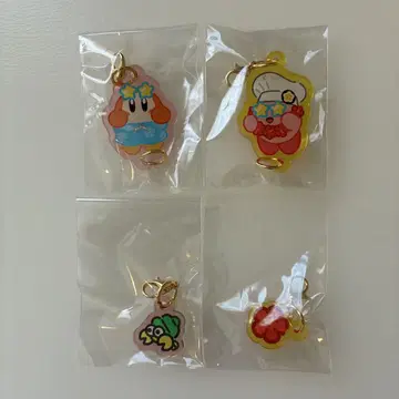 커비 카페 Summer 아크릴 참 커비 & 와돌디