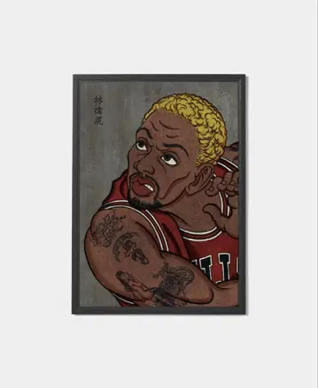 APPLEBUM 포스터 worm RODMAN 새상품