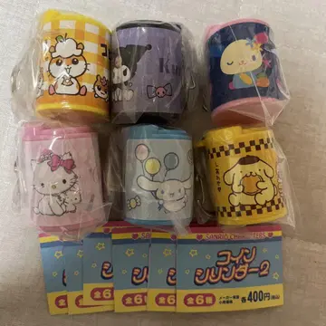 가챠가챠 산리오 캐릭터즈 캡슐 토이 6개 세트