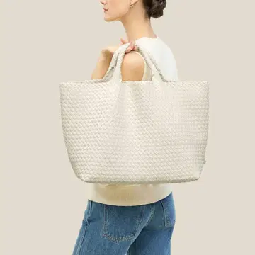 NAGHEDI 나게디 토트백 라지 사이즈 화이트