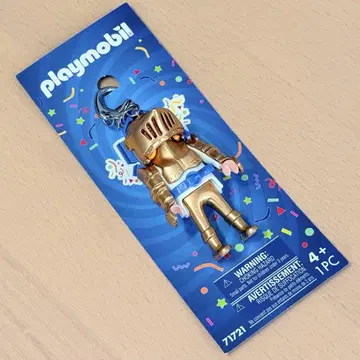PLAYMOBIL 71721 50주년 기념 기사 키링