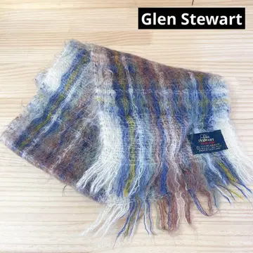 Glen Stewart by Lochcarron 모헤어 혼방 머플러