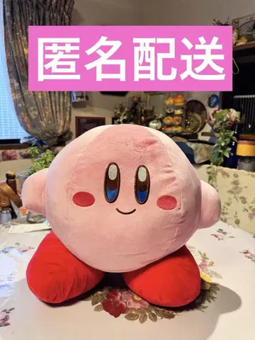 커다란 커비 봉제 인형