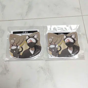 미니게임 경품 잣토 콘나몬 마그넷 배지 2개 세트