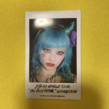 XG The 1st howl tour exhibition 폴라로이드