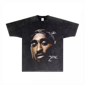 2Pac Vintage Finished Tee Tupac