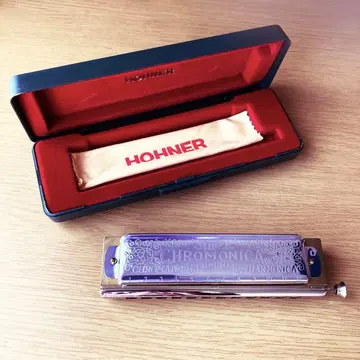HOHNER 크로매틱 하모니카 본체, 초심자용 DVD 교재 외