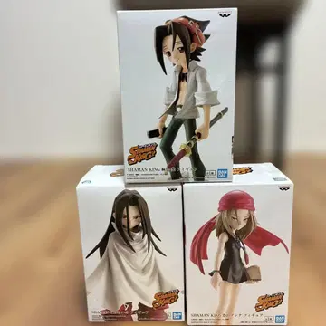 SHAMAN KING 피규어 3체 세트