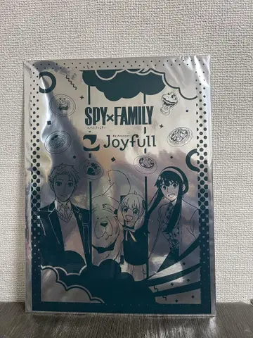 SPY x FAMILY Joyfull 콜라보 클리어 파일 20장 세트