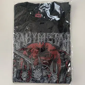 미사용 새상품 BABYMETAL METAL WALKURE TEE M