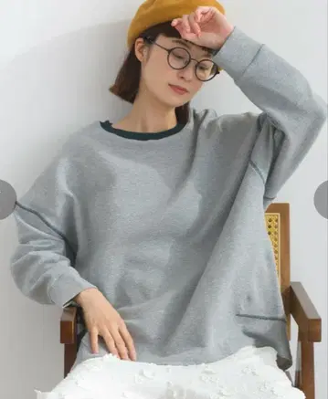 lupilien 루필리안 와플 짜임 포코포코 돌먼 풀오버
