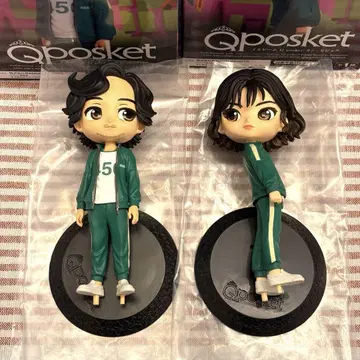 Netflix 오징어 게임 Q posket 2종 세트