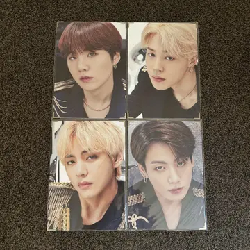 BTS LOVE YOURSELF 프리미엄 사진 4장 세트
