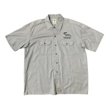 Dickies 워크 셔츠 베이지
