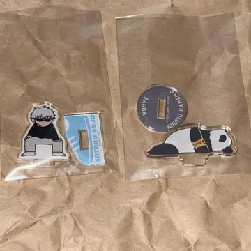 주술회전 고죠 사토루 팬더 지로리 아크릴 스탠드