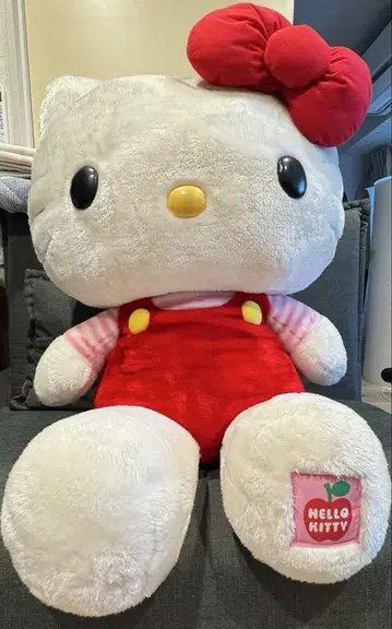 [ 새상품급 ] 키티 봉제 인형 초특대형 키티 레어 키티 4L