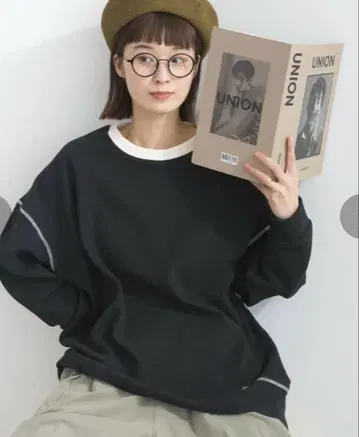 lupilien 루필리안 와플 짜임 포코포코 돌먼 풀오버
