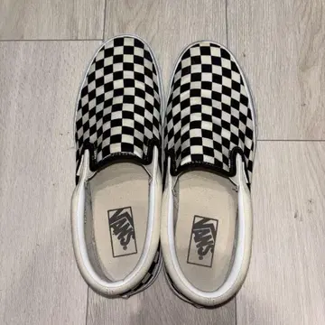 VANS 슬립온 체크