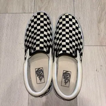 VANS 슬립온 체크