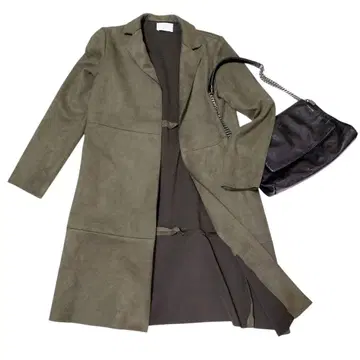 ZARA 자라 스웨이드 느낌 자켓 코트