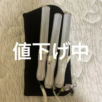 실버 응원봉 3개 및 보관 케이스