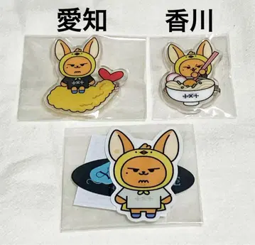 TXT 팬춘 고토치 로컬 뿔바투, 회장 한정판 스티커 3종 세트