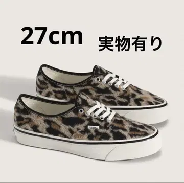 Vans 프리미엄 오센틱 44 레오파드 27cm