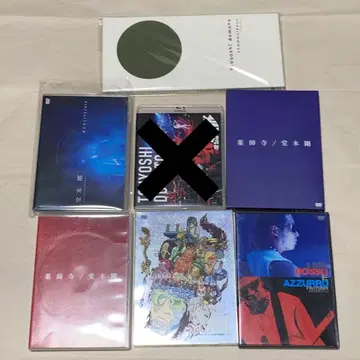 도모토 츠요시 라이브 DVD 6세트 야쿠시지 도다이지 live 봉헌 연주