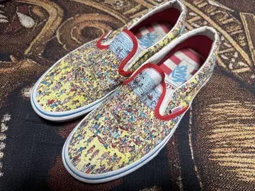 VANS x 월리를 찾아라!! 슬립온 26.5cm