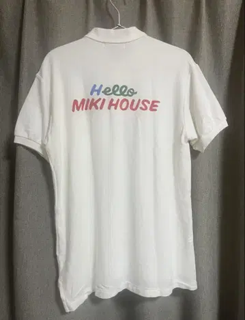 미키하우스 피케 셔츠 남성용 M 80s 90s
