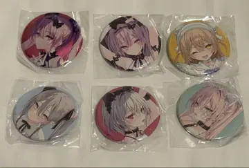 rurudo FALLEN POP UP SHOP 캔뱃지 전 6종 세트