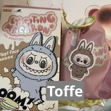 POPMART LABUBU 마카롱 Toffee
