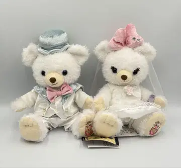 유니베어 UniBEARsity 웨딩 페어 봉제 인형