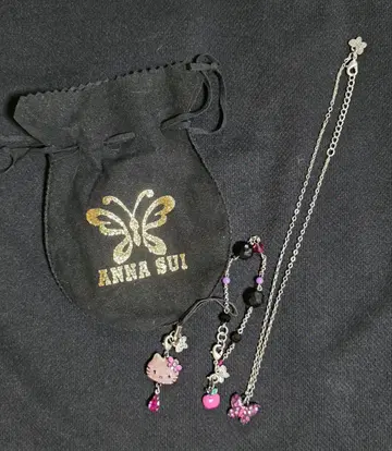 헬로키티 30주년 ANNA SUI 콜라보 액세서리 3세트