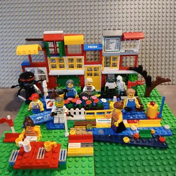 LEGO 레고 하우스 세트 미니 피규어 포함