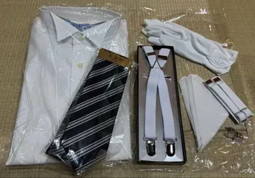 [ 새상품급 ] 결혼식 신랑 셔츠 잡화 세트