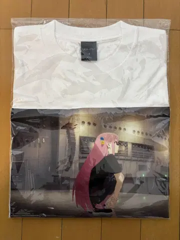 애니메이션 [봇치 더 록!] 전시회 빅 실루엣 T셔츠 (빛 속으로 A)