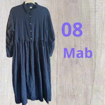 정가 10000엔 08mab 린넨 원피스