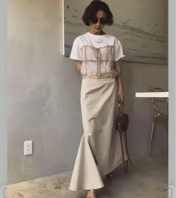 AMERI vintage TRIANGLE HEM SKIRT [ S ]