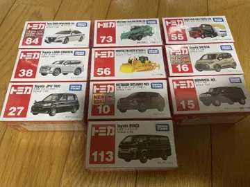 토미카 미니카 세트 10개 묶음