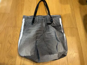 미사용품 리플레이 데님 토트백