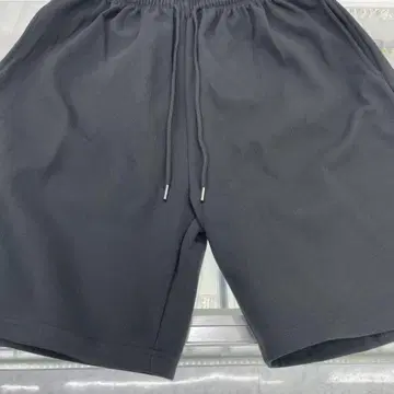 (80) 블랙 숏팬츠 허리밴딩
