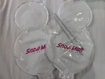 SnowMan 한국 팝업 벌룬