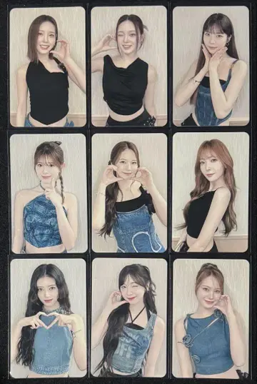 NiziU 홀츠 회장 한정판 포토 카드 후추 2일차 전원 세트 2